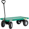 Farm Tuff Plastic Deck Wagon With Flat-Free Tires