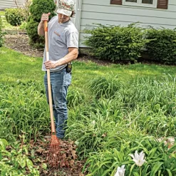 Leonard 10-Tine Forestry Rake -Beautiful Garden 110f 3