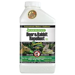 Liquid Fence Deer And Rabbit Repellent 1 Quart Concentrate