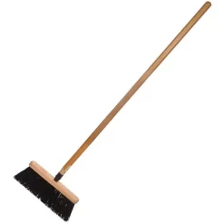 Harper Upright Broom With Synthetic Stiff Bristles