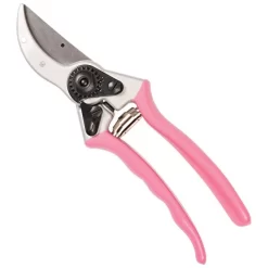 Leonard Pink Traditional Bypass Pruner With Sheath And Belt -Beautiful Garden 1286pcomb 2