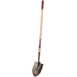 True Temper True American Round Point Open Back Shovel, 48-inch Ash Handle -Beautiful Garden 15641 2