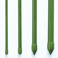 Knotty Takiron Green Steel Stakes, 5/8"x 6', Bundle Of 10 -Beautiful Garden 166tsk 2