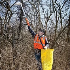 Clean Up Bag 18in Diameter With Shoulder Strap -Beautiful Garden 18lb 4