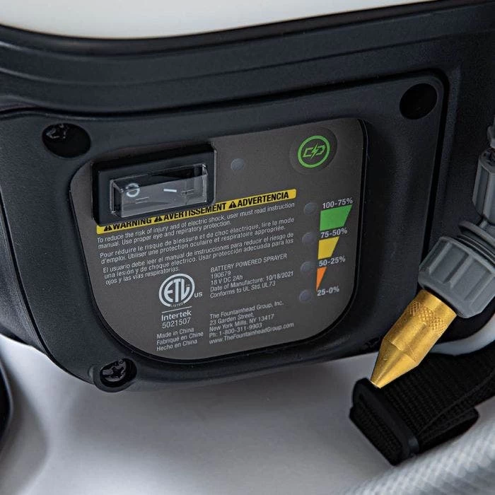 SMITH VARIABLE FLOW 18V BATTERY BACKPACK SPRAYER 4 GALLON 6 SMITH VARIABLE FLOW 18V BATTERY BACKPACK SPRAYER 4 GALLON - Image 6