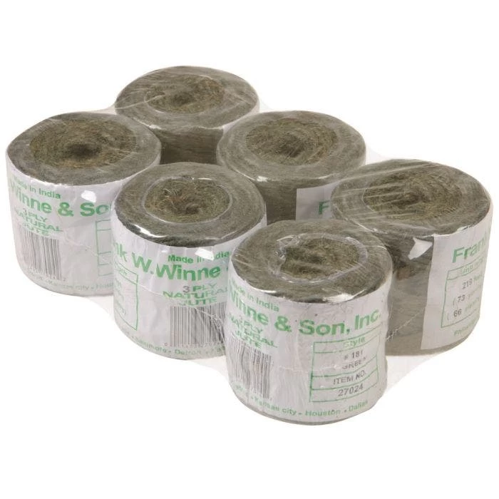 Twine 3 Ply Green Jute 12 Pk 2 Twine 3 Ply Green Jute 12 Pk - Image 2