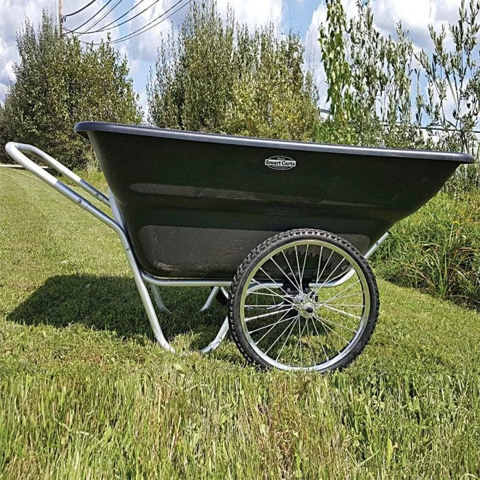 Muller's Original Smart Cart, Black 12 Cu. Ft. Tray With 20" Spoke Wheels 1 Muller's Original Smart Cart, Black 12 Cu. Ft. Tray With 20" Spoke Wheels