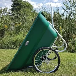 Muller's Original Smart Cart, Green 12 Cu. Ft. Tray With 20" Spoke Wheels -Beautiful Garden 312gb 2 1