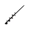 Auger, 3in Diameter, 1/2 Hex Drive, 24in With 12 In Flight