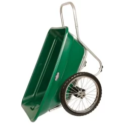 Muller's Original Smart Cart, Green 7 Cu. Ft. Tray With 20" Spoke Wheels -Beautiful Garden 37gb 2