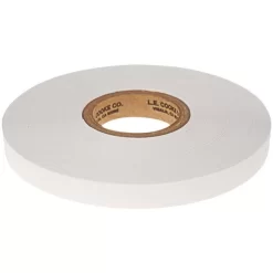 Plant Tie Ribbon White Embossed Heavy Duty 1/2"x140' 8 Mil, Pack Of 24