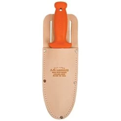 Deluxe Soil Knife And Sheath Kit By A.M. Leonard, 6in Blade, Lifetime Warranty