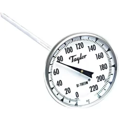 Taylor Bi-Therm Solid Thermometer Extended Temperature Range