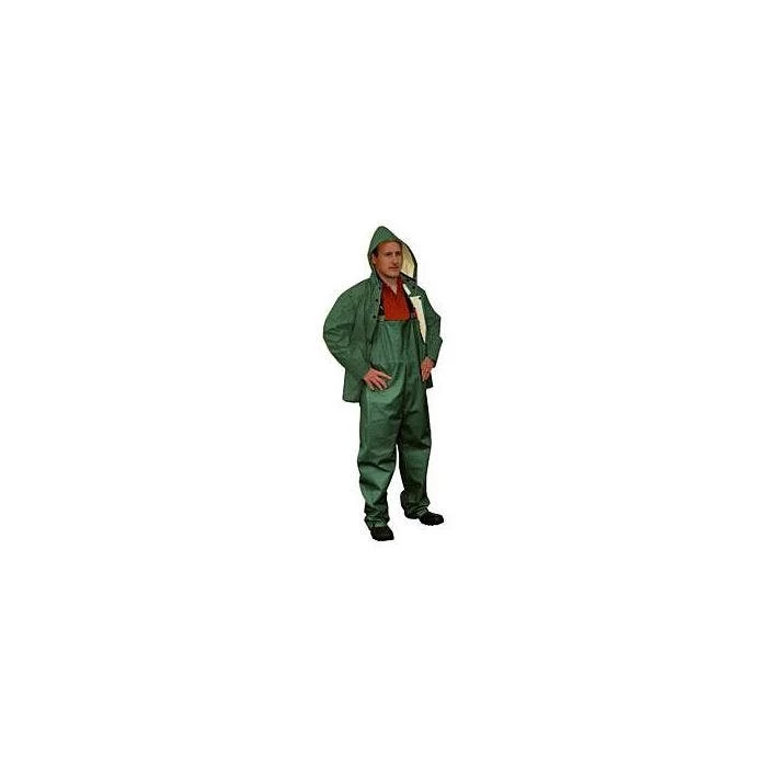 Onguard Heavy Duty Rain Suit Ribbed PVC On Non-Woven Polyester Olive Green XL 1 Onguard Heavy Duty Rain Suit Ribbed PVC On Non-Woven Polyester Olive Green XL