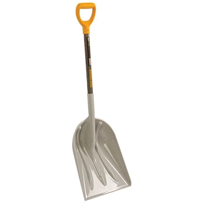 True Temper Poly Grain Scoop Shovel With D Grip Handle 1 True Temper Poly Grain Scoop Shovel With D Grip Handle