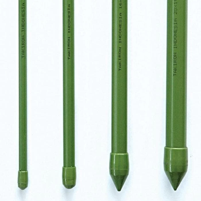 Knotty Takiron Green Steel Stakes, 3/8" X 4', Bundle Of 10 3 Knotty Takiron Green Steel Stakes, 3/8" X 4', Bundle Of 10 - Image 3