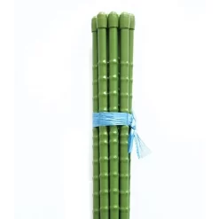 Knotty Takiron Green Steel Stakes, 3/8" X 4', Bundle Of 10 10 Knotty Takiron Green Steel Stakes, 3/8" X 4', Bundle Of 10 -Beautiful Garden 84tsk 3