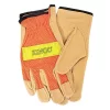 High-Visibility Orange Gloves, Extra Large