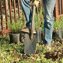 Leonard Full-Strap Diamond-Point Spade With Straight Handle -Beautiful Garden a13dl 4