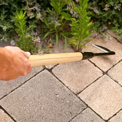 Leonard Cape Cod Weeder With Extended Handle -Beautiful Garden acw24 3 1