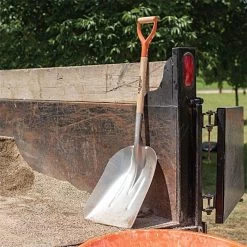 Leonard Heavy-Gauge Aluminum Scoop Shovel With 28-Inch D-Grip Handle -Beautiful Garden ama12 8 1