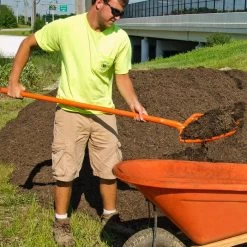 Leonard 8-Tine All Poly Scoop Fork, 63-inch Length -Beautiful Garden apf805 4