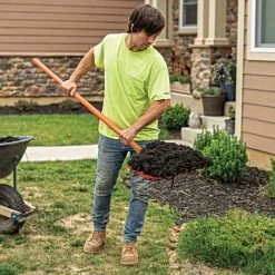 Leonard 8-Tine Poly Mulching Fork With Straight Handle 6 Leonard 8-Tine Poly Mulching Fork With Straight Handle -Beautiful Garden apf815 live 10.20.22