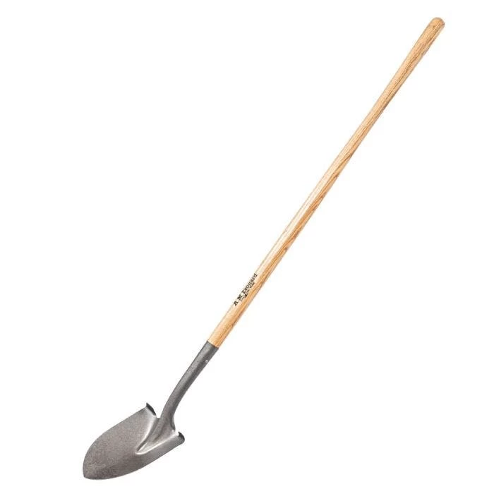 Leonard #0 Round Point Shovel With 48" Long Handle 2 Leonard #0 Round Point Shovel With 48" Long Handle - Image 2