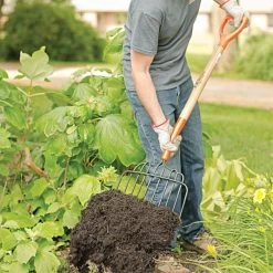 Leonard 10-Tine Ensilage Fork With Poly D-Grip -Beautiful Garden awf10 3