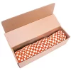 Orange And White Checkerboard Tagging Tape, Box Of 12 Rolls