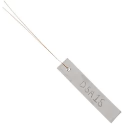 Double Surface Aluminum Tags, 3/4" X 3-1/2"