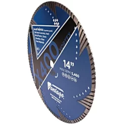 14" Diamond Vantage Vortex Diamond Blade -Beautiful Garden dvux14 2