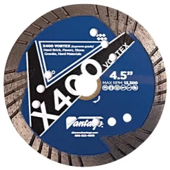 4-1/2 Diamond Vantage Vortex Diamond Angle Grinder