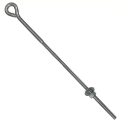 Hot-Dip 1/2-Inch Galvanized Eyebolts And Washers Bulk Pack, 8-Inch Bolt Length