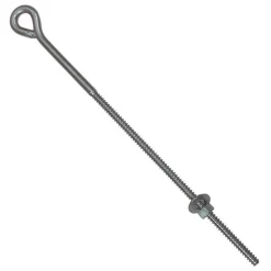 Hot-Dip 1/2-Inch Galvanized Eyebolts And Washers Bulk Pack, 12-Inch Bolt Length