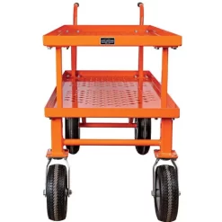 Leonard 2-Foot By 5-Foot Push-Style Nursery Cart With 12-Inch Shelf 8 Leonard 2-Foot By 5-Foot Push-Style Nursery Cart With 12-Inch Shelf -Beautiful Garden f2460lfw 3