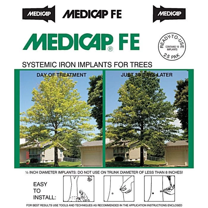 Medicap; Iron Implant Capsules 1/2in Diam 25 Per Package 1 Medicap; Iron Implant Capsules 1/2in Diam 25 Per Package