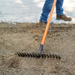 Leonard Forged Straight Rake With Tuff-Strong Handle 12 Leonard Forged Straight Rake With Tuff-Strong Handle -Beautiful Garden fs16 6