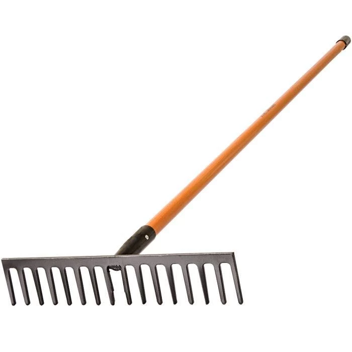 Leonard Forged Straight Rake With Tuff-Strong Handle 1 Leonard Forged Straight Rake With Tuff-Strong Handle