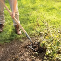 Leonard Forged Round Point Shovel With 48in Ash Handle -Beautiful Garden fw4 2