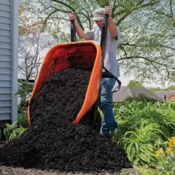 Leonard 8-Cubic-Foot Capacity Poly Tray Wheelbarrows With Flat-Free Tire 14 Leonard 8-Cubic-Foot Capacity Poly Tray Wheelbarrows With Flat-Free Tire -Beautiful Garden fwb08 3