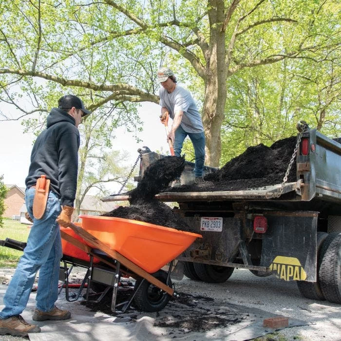 Leonard 8-Cubic-Foot Capacity Poly Tray Wheelbarrows With Flat-Free Tire 9 Leonard 8-Cubic-Foot Capacity Poly Tray Wheelbarrows With Flat-Free Tire - Image 9
