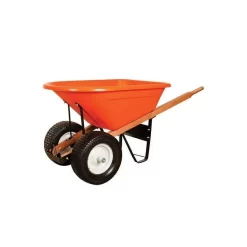 Leonard Two-Wheel Wheelbarrow Conversion Kit, Flat-Free Tires -Beautiful Garden fwbkt 1 1