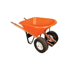 Leonard Two-Wheel Wheelbarrow Conversion Kit, Flat-Free Tires -Beautiful Garden fwbkt 4 1
