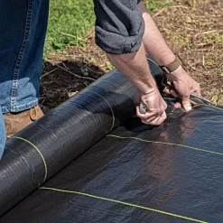 3.2oz. Premium Woven Ground Cover 3ft X 300ft 10 3.2oz. Premium Woven Ground Cover 3ft X 300ft -Beautiful Garden gc123 live cutting 5.2.23 2