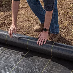 3.2oz. Premium Woven Ground Cover 4ft X 300ft 7 3.2oz. Premium Woven Ground Cover 4ft X 300ft -Beautiful Garden gc63 live rolling 5.2.23