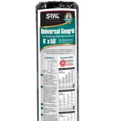 SRW Universal Geogrid, 6 Ft X 50 Ft