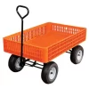 Leonard Orange Utility Wagon, 30in X 46in X 7.5in Tray