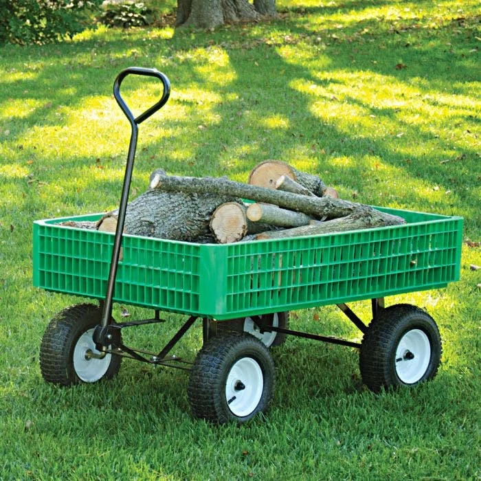 Leonard Green Utility Wagon, 30in X 46in X 7.5in Tray 4 Leonard Green Utility Wagon, 30in X 46in X 7.5in Tray - Image 4
