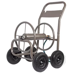 Liberty Garden Hose Wagon With Flat Free Tires, 250ft Capacity